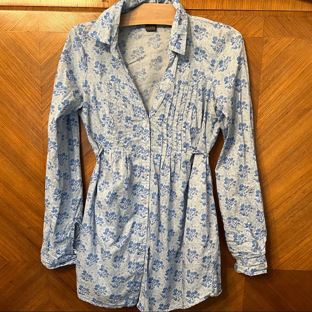 /Fire Los Angeles/ Long Sleeve Cotton Shirt (Small)